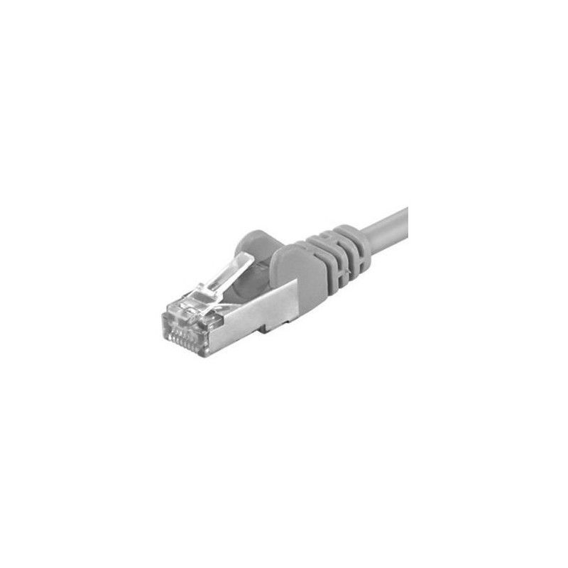 Patchcord FTP RJ45-RJ45 Cat.6, LSZH, 1m, gri - EMTEX