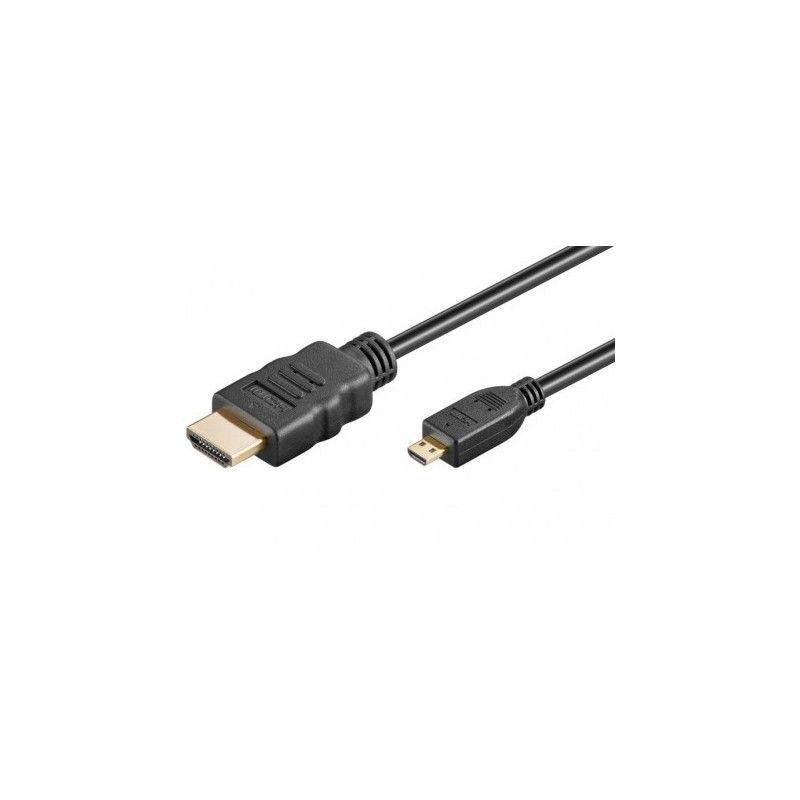 Cablu HDMI - Micro HDMI, 4K@60Hz, conectori auriti, 1m, PremiumCord
