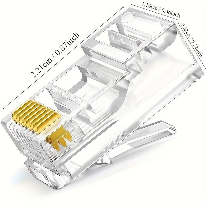 Mufa RJ45 UTP cat.6A passthrough (100 buc) - EMTEX