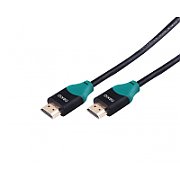 Cablu HDMI, V2.0, tata-tata, 4K@60hz, 1080P, High Speed Ethernet, contacte aurite, 10m, Negru, Nexio