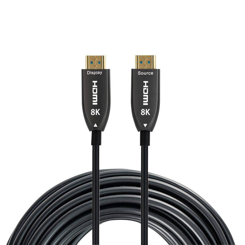 Cablu HDMI prin fibra optica, AOC, V2.1, tata-tata, 8K@60hz, HDCP 2.2, EDID, 20M - Nexio