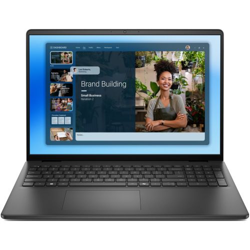 Laptop Dell 16 DC16250, 16 inch 1920 x 1200, Intel 120U (10 C / 12 T, 1.4 GHz - 5.0 GHz, 12 MB cache, 15 W), 16 GB DDR5, 512 GB SSD, Intel Graphics, Windows 11 Pro