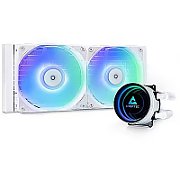 Chieftec ICEBERG 240-RGB-W Computer case All-in-one liquid cooler 12 cm White