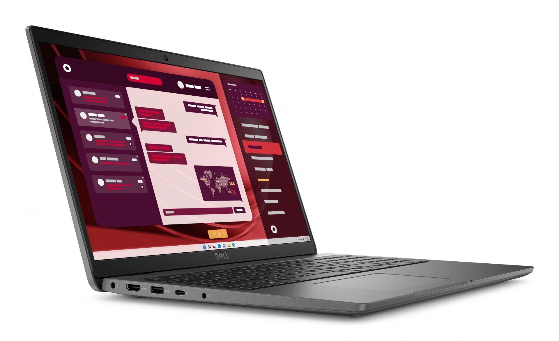 Laptop Dell Latitude 3550 VFX0Y, 15.6 inch 1920 x 1080, Intel 125U (12 C / 14 T, 1.3 GHz - 4.3 GHz, 12 MB cache, 28 W), 16 GB DDR5, 512 GB SSD, Intel Graphics, Windows 11 Pro, Tastatura Nordic