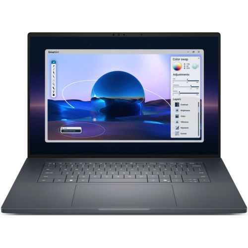 Laptop Dell Pro Max 16 Premium MA16250, 16 inch 1920 x 1200, Intel 285H (16 C / 16 T, 2.7 GHz - 5.4 GHz, 24 MB cache), 64 GB LPDDR5X, 1 TB SSD, Nvidia RTX PRO 2000, Windows 11 Pro
