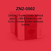 Evolis Zenius 2, single sided, 12 dots/mm (300 dpi), USB, Ethernet