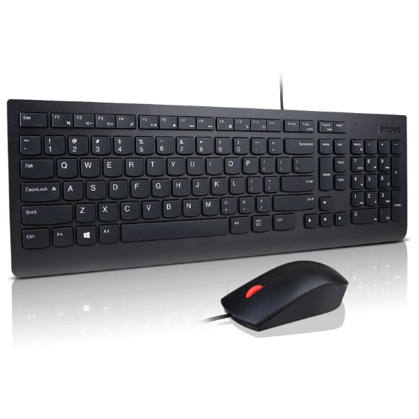 Keyboard & mouse Wired Black