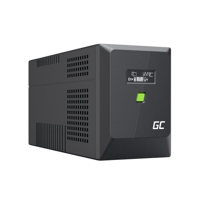 Green Cell uninterruptible power supply (UPS) Line-Interactive 2 kVA 1200 W 4 AC outlet(s)