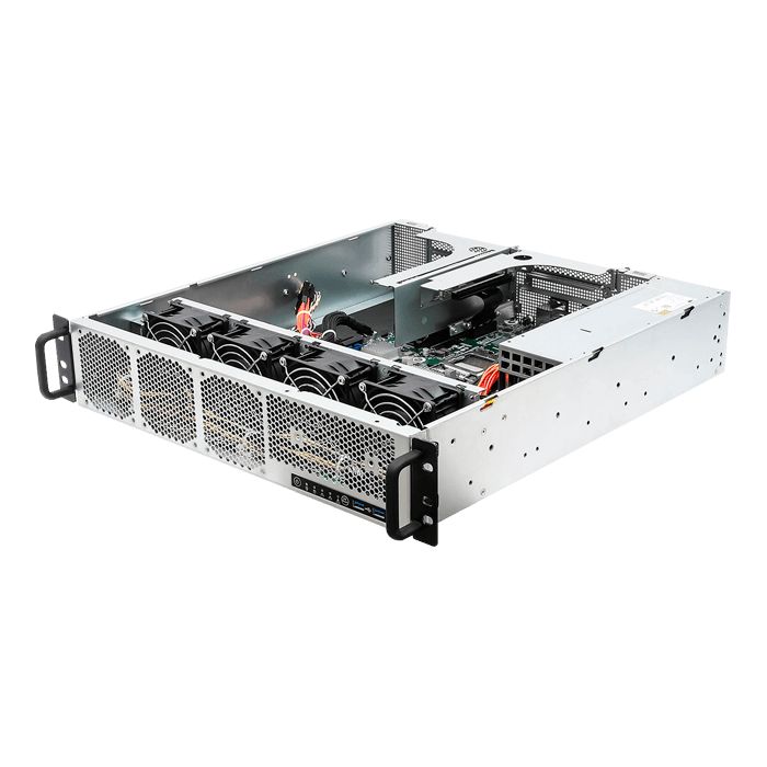 Server ASRock 2U1G-B650, Rack 2U, fara procesor,  AMD socket AM5  max 120 W, fara memorie, 2 x 1000 W