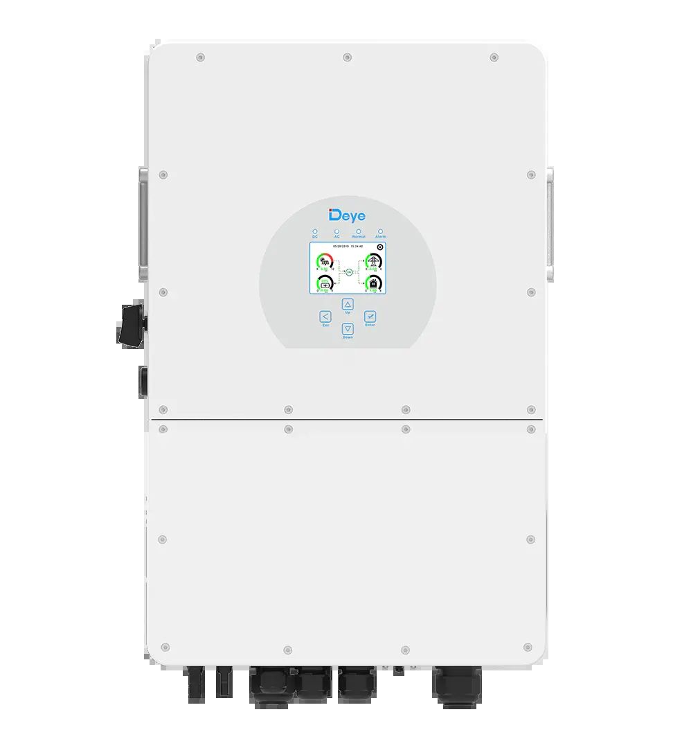 Invertor hibrid trifazic 5kW, Deye, SUN-5K-SG01HP3-EU-AM2, High Voltage