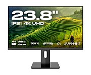 JAPANNEXT Monitor 23.8  IPS Full HD 200Hz 0.5ms Height & Tilt Adjustment, Speakers, 100% sRGB, G-Sync/FreeSync, Camo