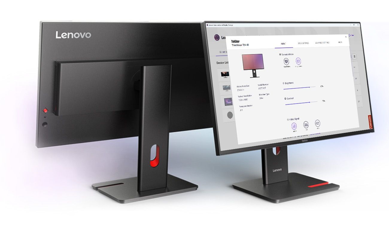 Lenovo ThinkVision T27-40 LED display 68.6 cm (27 ) 1920 x 1080 pixels Full HD Black