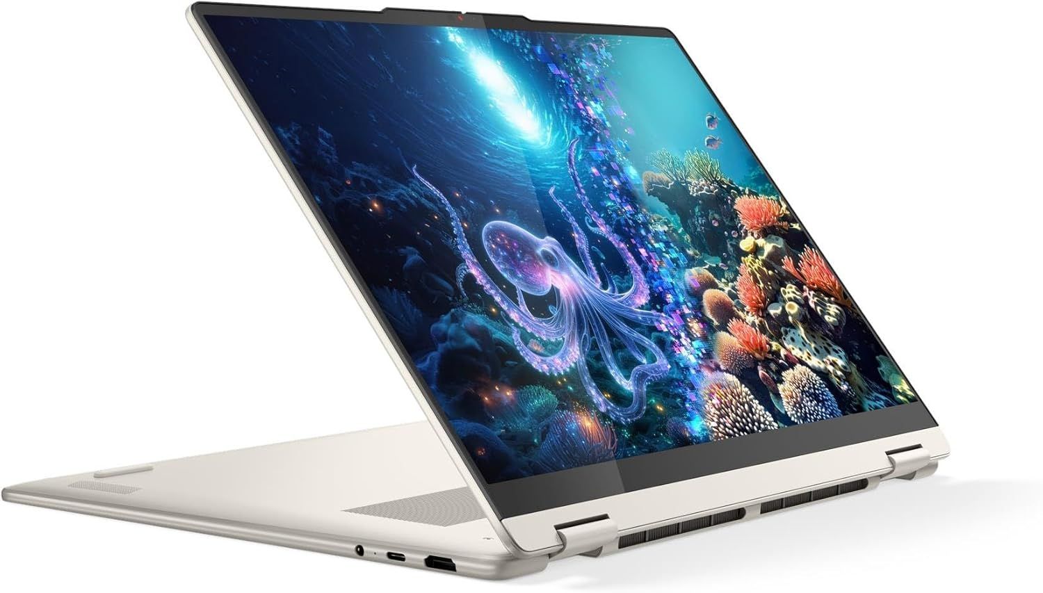 Laptop Lenovo Yoga 14ILL10 83JQ004DPB, 14 inch 1920 x 1200 Touchscreen, Intel Core Ultra 5 226V (8 C / 8 T, 2.2 GHz - 4.5 GHz, 8 MB cache, 12 W), 16 GB LPDDR5X, 1 TB SSD, Intel Graphics, Windows 11 Home, Tastatura US International, Storm Grey