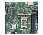 ASRock W880D4U, 1xSKT LGA 1851, Intel Core Ultra, W880, SATA, 2xM.2, 2xGbE, IPMI