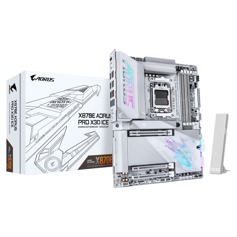 MB GIGABYTE X870E A PRO X ICE