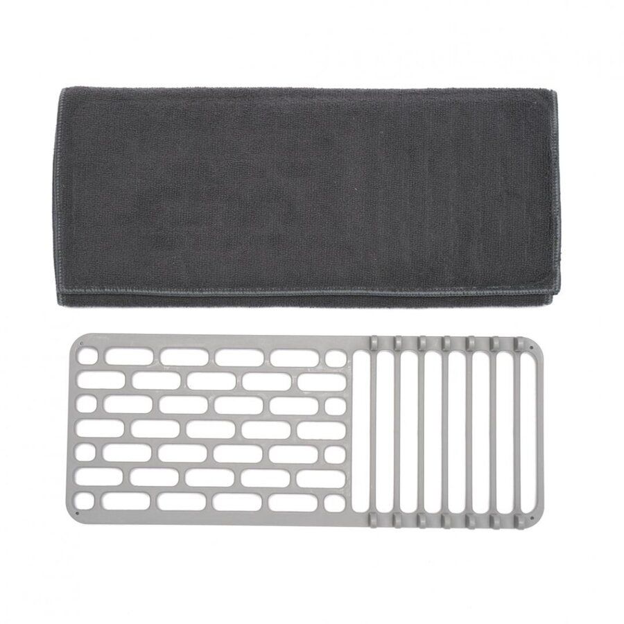 SUPORT MICROFIBRĂ PENTRU VASE GRI