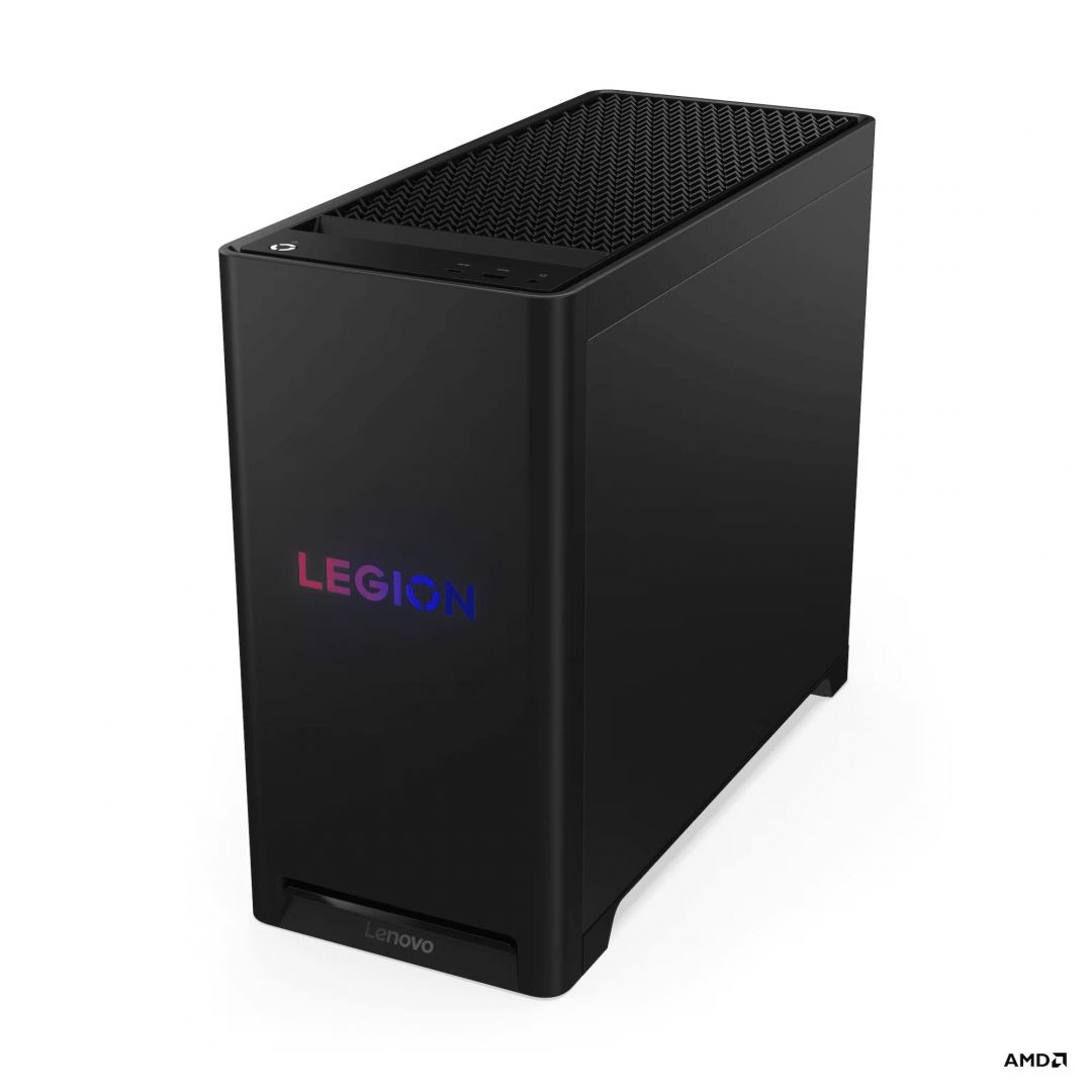 Desktop PC Lenovo Legion T5 30AGB10, AMD 7950X3D (16 C / 32 T, 4.2 GHz - 5.7 GHz, 208 MB cache), 32 GB RAM, 2 TB SSD, NVIDIA GeForce RTX 5070 Ti 16 GB, 850 W, Fara sistem de operare