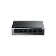 TP-LINK SWITCH LS106P, 6-Port 10/100Mbps Desktop Switch with 4-Port PoE+, 10BASE-T: UTP category 3, 4, 5 cable (maximum 100m), 100BASE-TX: UTP category 5 or above cable (maximum 100m), power input 220~240V, 50/60Hz (NV)