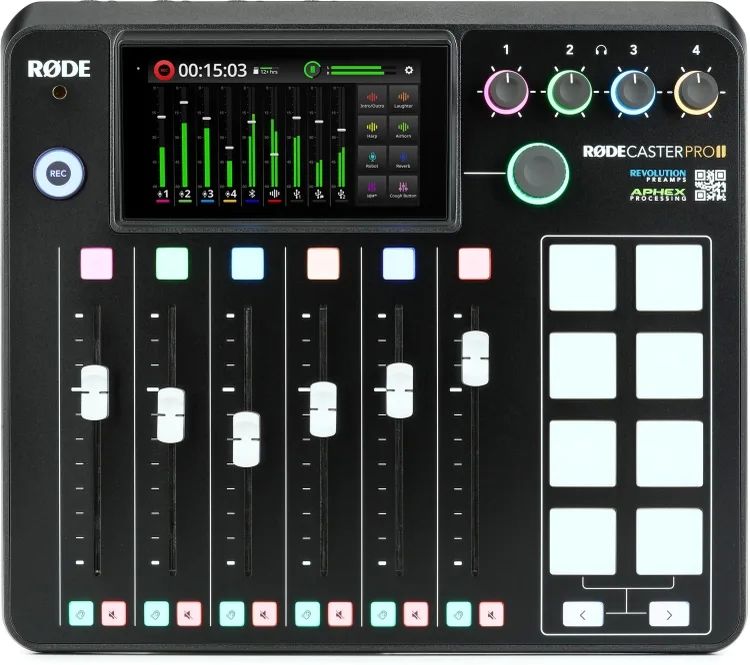 RÃ˜DE Production Station RodeCaster Pro for Streaming, Podcasts (400405010)