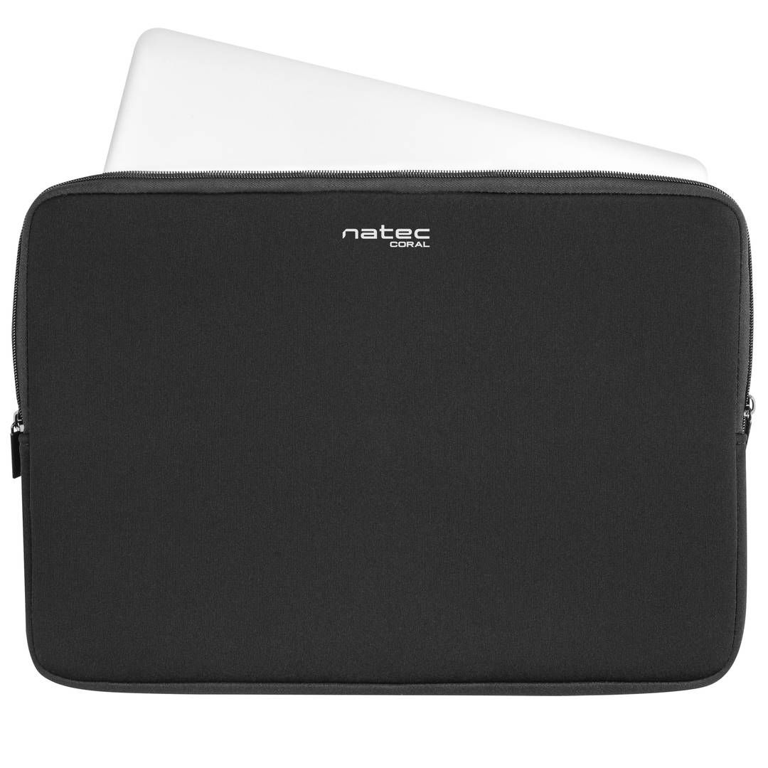NATEC laptop sleeve Coral 13.3inch black