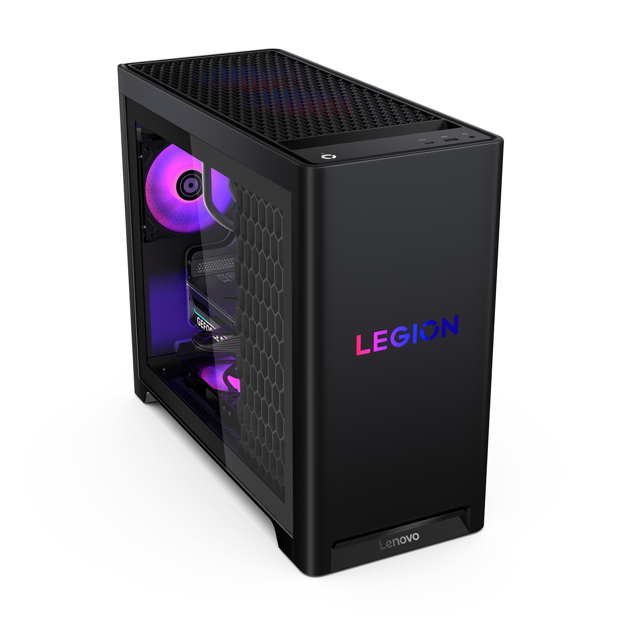 Desktop PC Lenovo Legion T5 30IAX10, Intel 275HX (24 C / 24 T, 2.1 GHz - 5.4 GHz), 32 GB RAM, 2 TB SSD, NVIDIA GeForce RTX 5060 Ti 8 GB, 850 W, Fara sistem de operare