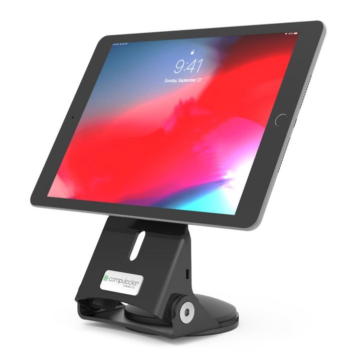 UNIVERSAL TABLET GRIP AND/SECURITY STAND - BLACK