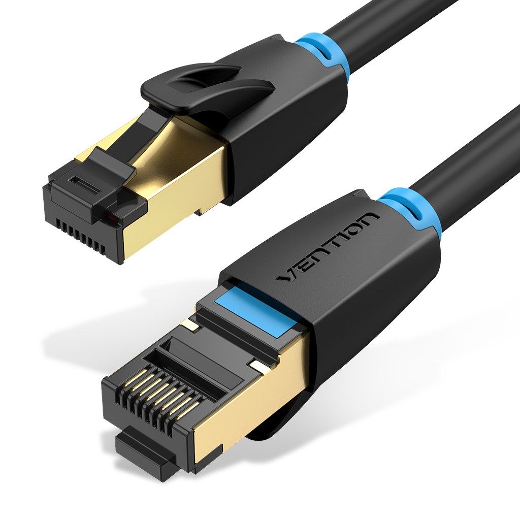 PATCH CORD Vention - UTP Cat.8 SFTP Patch Cable 3M Black ,  IKABI  - 6922794742840