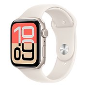 Apple Watch SE 3 GPS + Cellular 44mm Starlight Aluminium Case with Starlight Sport Band - S/M