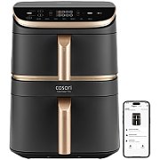 Cosori Turbo Tower Pro Smart Single 10.8 L Stand-alone 2630 W Hot air fryer Black  Gold