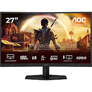 AOC G4 C27G42E monitoare LCD 68,6 cm (27 ) 1920 x 1080 Pixel Full HD LED Negru, Roşu