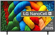 Televizor LG NanoCell 55NANO80A3B, 139 cm, Smart, 4K Ultra HD, Clasa G (Model 2025)