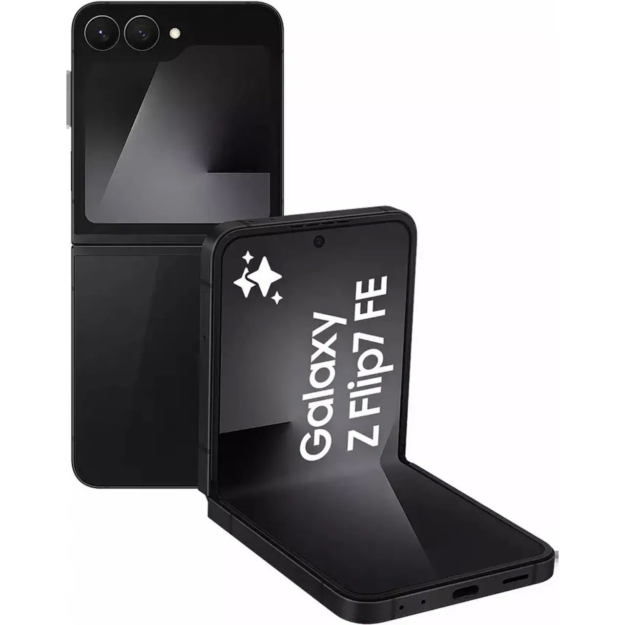 Samsung Galaxy Z Flip7 FE 17 cm (6.7 ) Dual SIM Android 16.0 5G USB tip-C 8 Giga Bites 128 Giga Bites 4000 mAh Negru