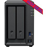 Bundle SYNOLOGY DS725+ 2-Bay Diskstation AMD Ryzen Embedded R1600 4GB DDR4 ECC SODIMM + 2xHAT3300-4T NAS 4TB SATA 3.5inch HDD