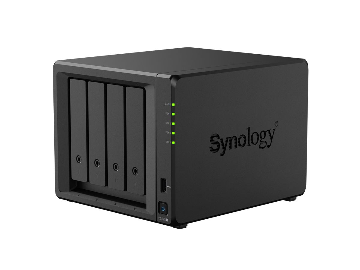 Bundle SYNOLOGY DS925+ DiskStation NAS Ryzen V1500B 4GB ECC SODIMM + 4xHAT3300-4T NAS 4TB SATA 3.5inch HDD