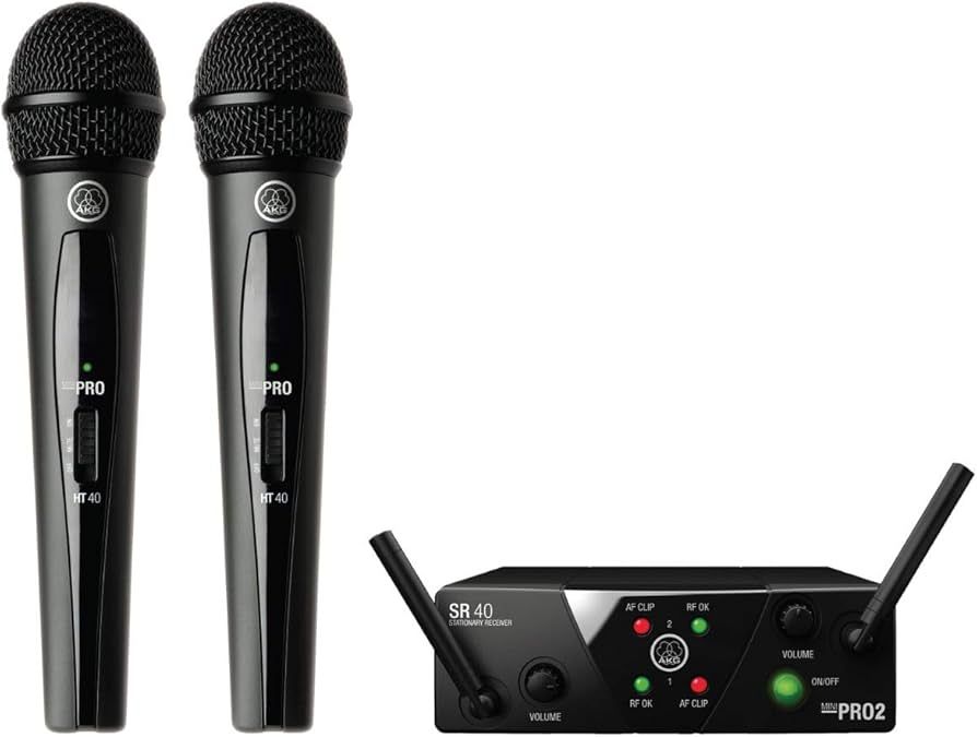 Wireless mic set AKG WMS40 Mini2 Vocal Set BD