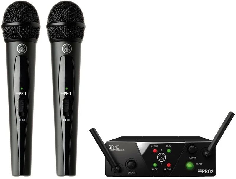 AKG WMS40 Mini2 Wireless Microphone Set