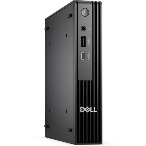 Desktop PC Dell Pro Micro QCM1255, AMD 8300GE (4 C / 8 T, 3.6 GHz - 4.9 GHz), 8 GB RAM, 512 GB SSD, AMD Radeon Graphics, Ubuntu