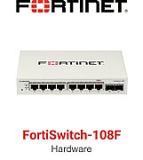 Fortinet FS-108F switch-uri Gestionate L2+ Gigabit Ethernet (10/100/1000) Alb