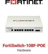 Fortinet FS-108F switch-uri Gestionate L2+ Gigabit Ethernet (10/100/1000) Alb