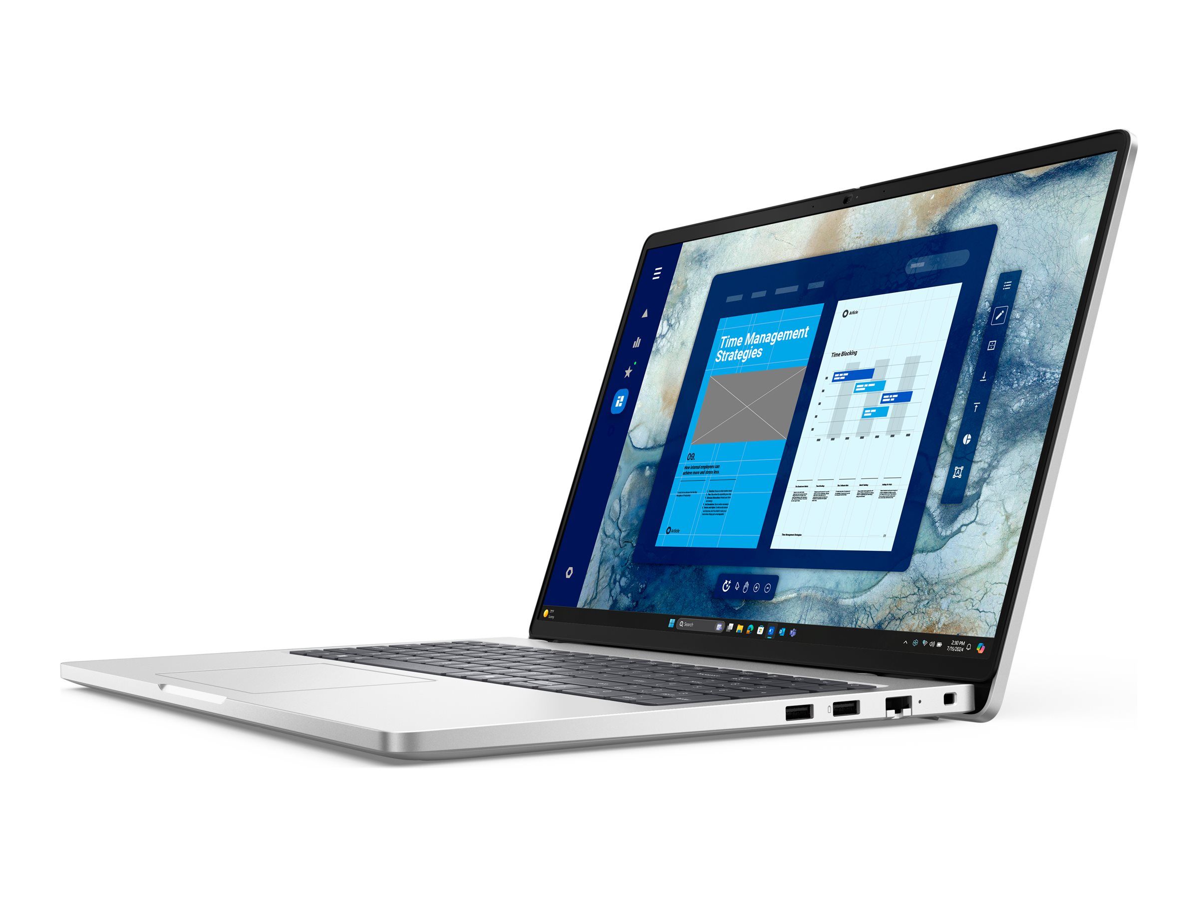 Laptop Dell Pro 16 PC16250 FHFP9, 16 inch 1920 x 1200, Intel 235U (12 C / 14 T, 2.0 GHz - 4.9 GHz, 12 MB cache), 16 GB DDR5, 512 GB SSD, Intel Graphics, Windows 11 Pro, Tastatura Nordic