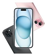Apple iPhone 15 15,5 cm (6.1 ) Dual SIM iOS 17 5G USB tip-C 128 Giga Bites Negru