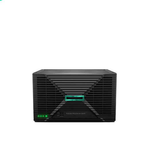 HPE ProLiant MicroServer Gen11 6325P 3.5GHz 4c 1P 1x32GB-U 4LFF-NHP 2x4TB HDD 1x180W PS EU Server