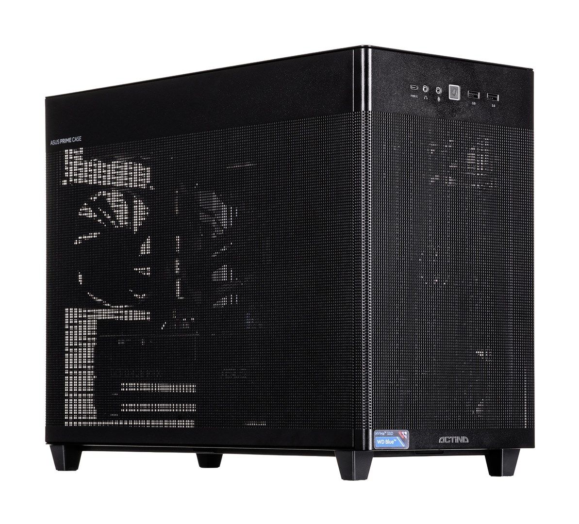 Desktop PC Actina KOMACNGIP0515, Intel 245KF (14 C / 14 T, 3.6 GHz - 5.2 GHz, 24 MB cache), 32 GB RAM, 1 TB SSD, NVIDIA GeForce RTX 5070 12 GB, Fara sistem de operare