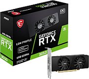 MSI GEFORCE RTX 3050 LP E 6G OC graphics card NVIDIA 6 GB GDDR6