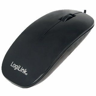 MOUSE Logilink, PC sau NB, cu fir, USB, optic, 1000 dpi, butoane/scroll 3/1, , negru,  ID0063  (include TV 0.15 lei)