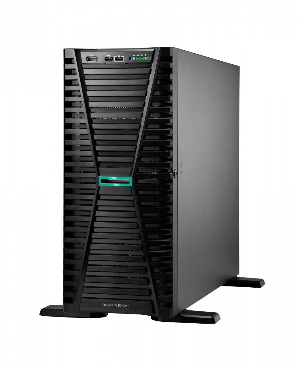 HPE ProLiant ML110 Gen11 4510 2.4GHz 12c 1P 2x32GB-R 8SFF NS204i-u MR408i-o 2x1000W PS EU Server