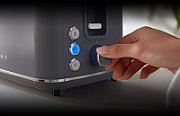 Electric Toaster, Grey, 220-240V, 50-60Hz, 920-1080W, 2 slots, 3 modes, 7 browning levels
