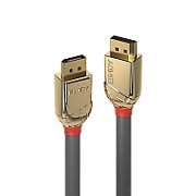 DisplayPort 1.2 cable  Gold Line  Lindy 5m