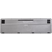 CLEVETURA CLVX 1 Touch-On-Keys AI Wireless Keyboard, ANSI US Windows Layout, Scissor Switches, Aluminum Chassis, Interactive RGB, Windows/Linux/MacOS support