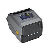 Zebra ZD621d, 8 dots/mm (203 dpi), cutter, linerless, disp., RTC, USB, USB Host, RS232, BT, Ethernet, Wi-Fi, grey
